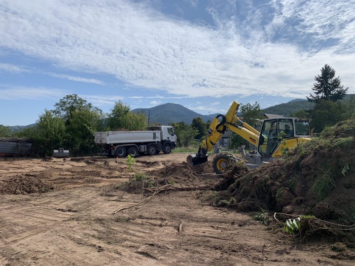 chantier agrandissement des locaux wereystenger