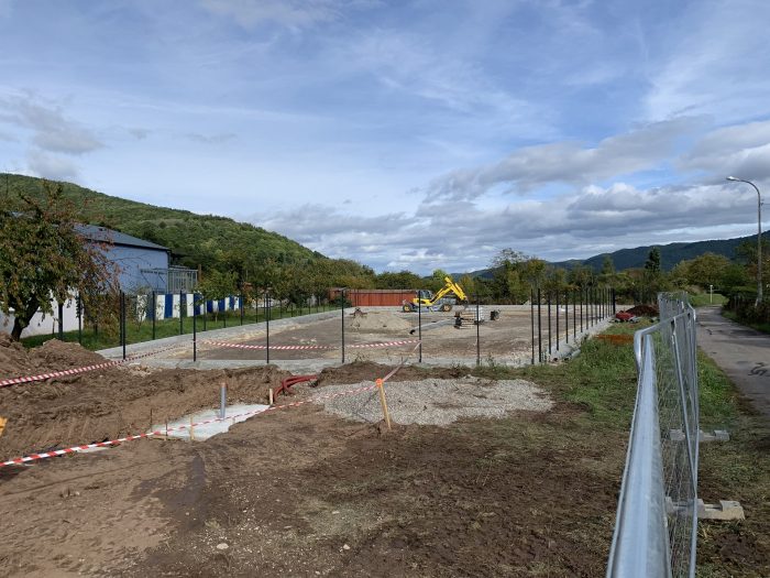 chantier agrandissement des locaux wereystenger